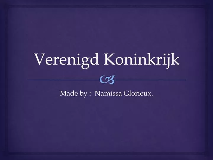 verenigd koninkrijk