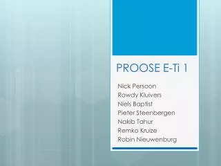 proose e ti 1