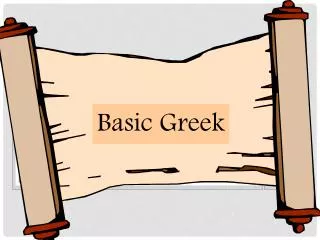 Basic Greek