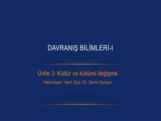 davrani b l mler i
