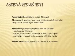 akciov spole nost