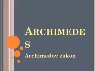 archimedes