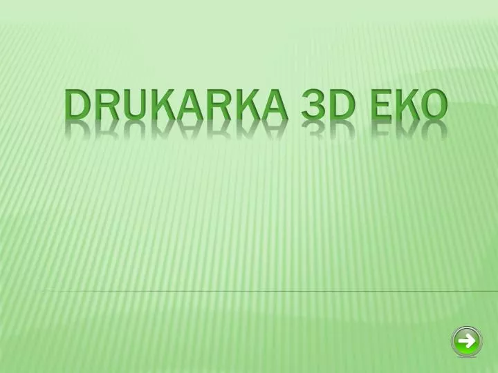 drukarka 3d eko