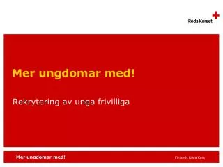 mer ungdomar med
