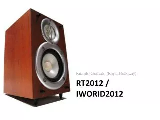 RT2012 / IWORID2012