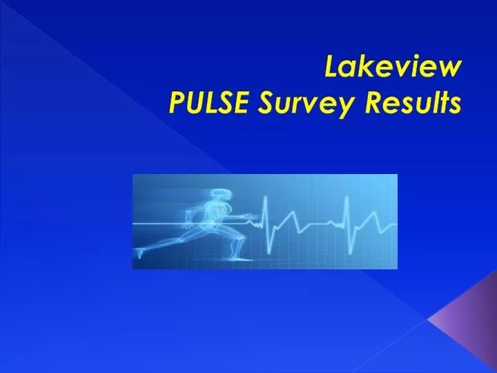 lakeview pulse survey results