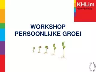 workshop persoonlijke groei