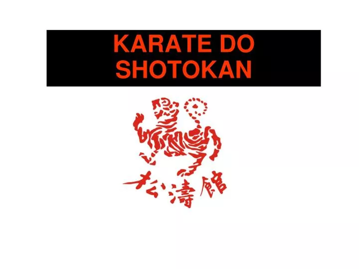 karate do shotokan