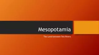 Mesopotamia