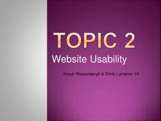 topic 2