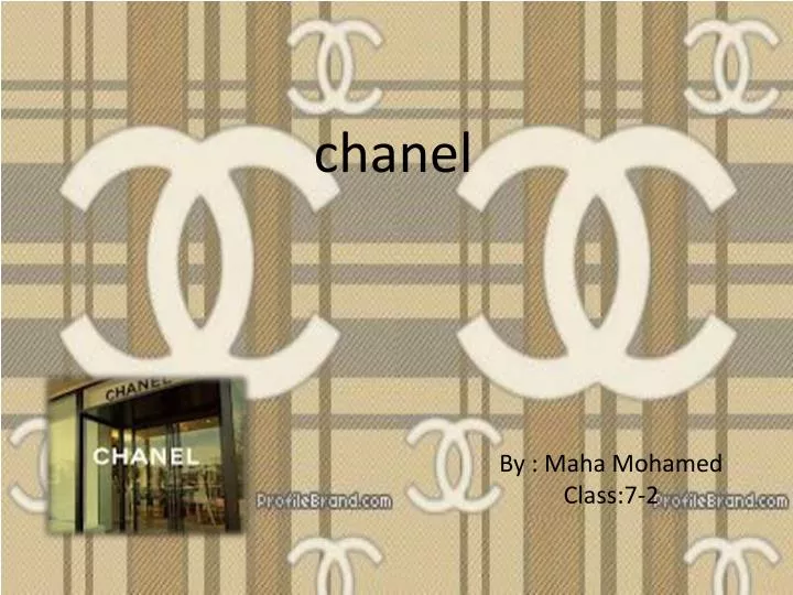 PPT - chanel PowerPoint Presentation, free download - ID:2070396