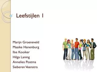 leefstijlen 1