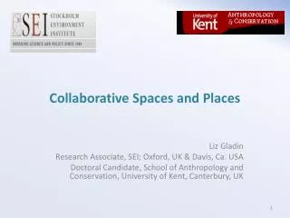 Collaborative Spaces and Places