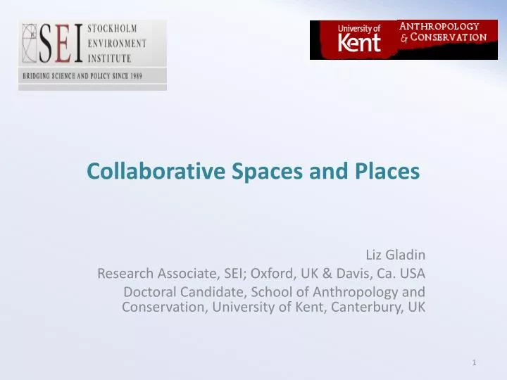 collaborative spaces and places