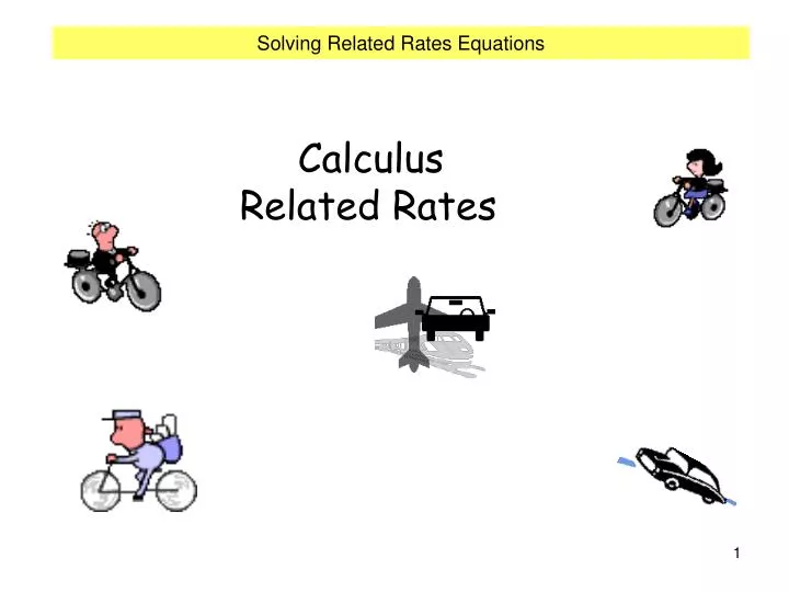calculus related rates