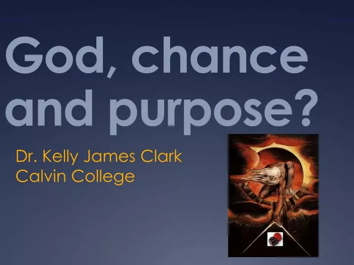 god chance and purpose