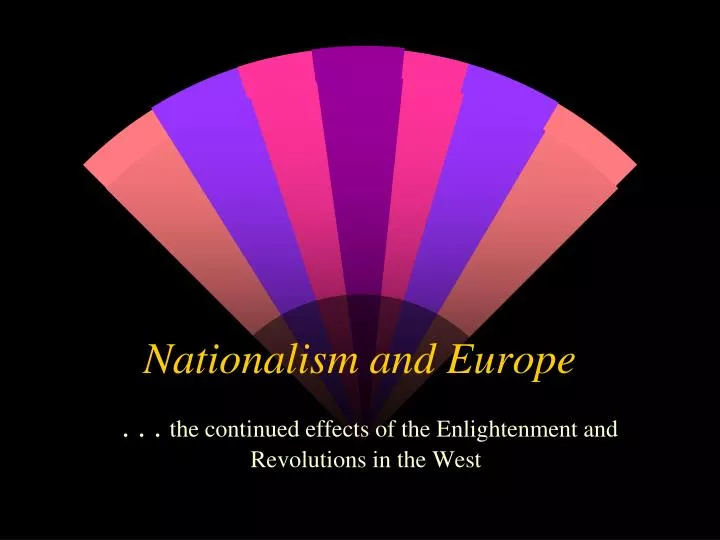 nationalism and europe