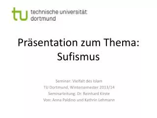 pr sentation zum thema sufismus