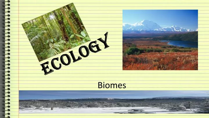 ecology