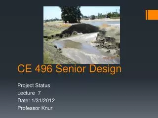 CE 496 Senior Design