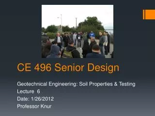 CE 496 Senior Design