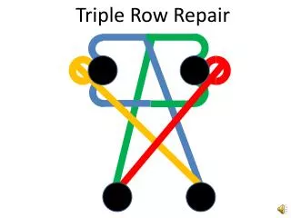 Triple Row Repair