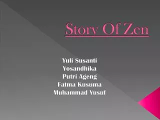 Story Of Zen