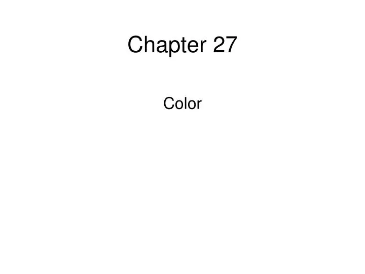 chapter 27