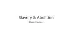 Slavery &amp; Abolition - slide 1