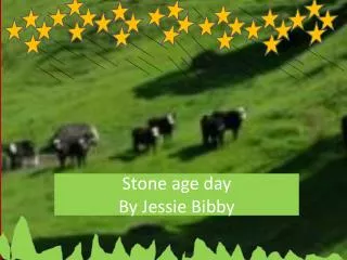 Stone age day By Jessie Bibby