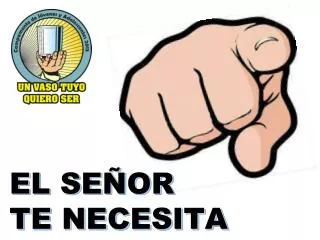 el se or te necesita