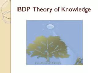 IBDP Theory of Knowledge
