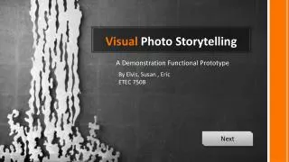 Visual Photo Storytelling