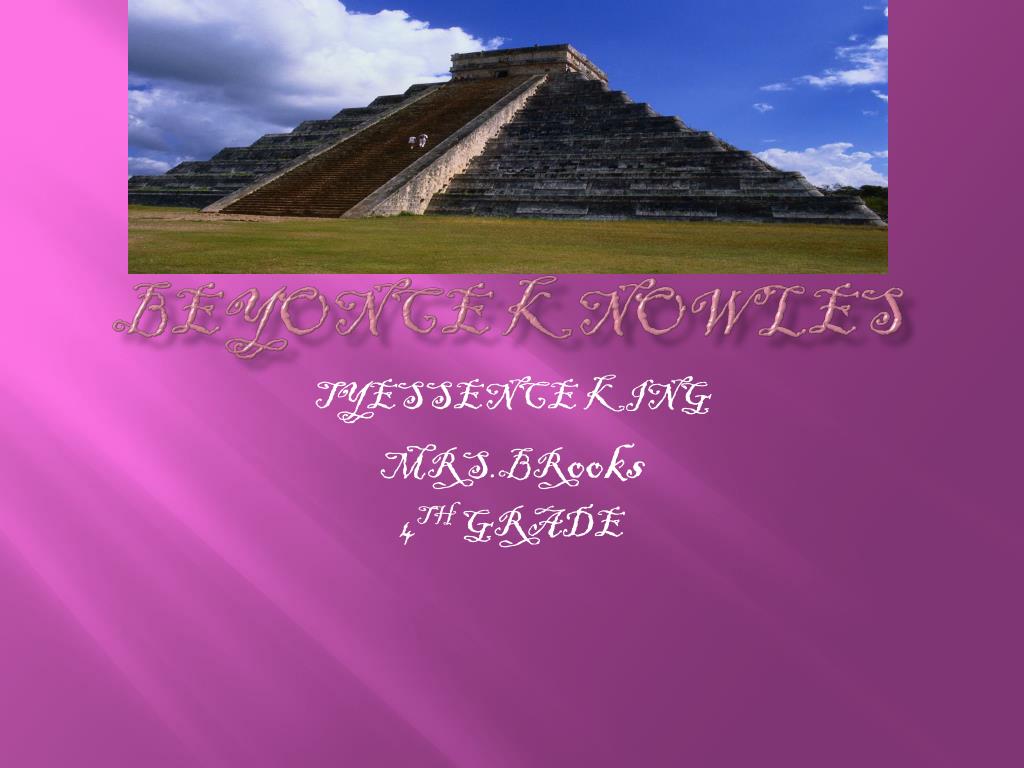 PPT - BEYONCE KNOWLES PowerPoint Presentation, free download - ID:2071119