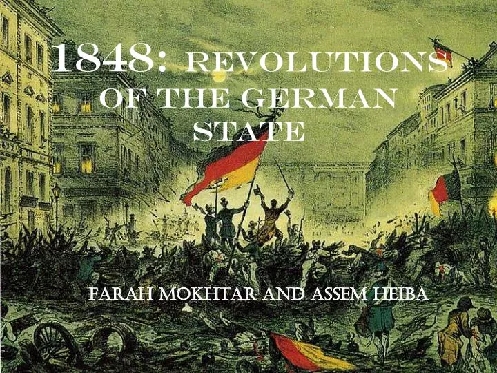 1848 revolutions of the german state