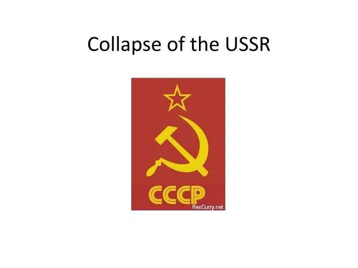 collapse of the ussr