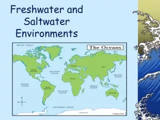 Freshwater and Saltwater Environments