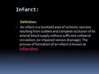 Infarct: