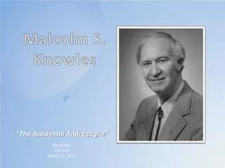 Malcolm S. Knowles