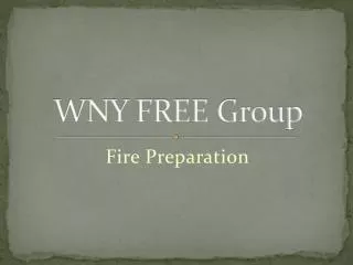 WNY FREE Group