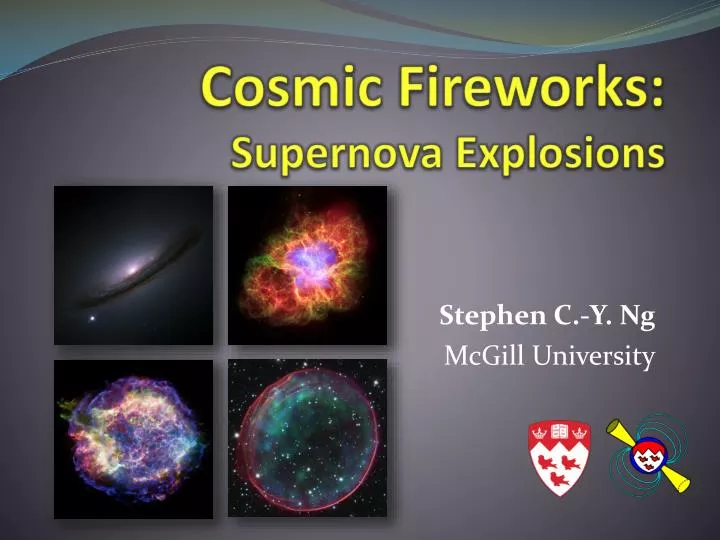 cosmic fireworks supernova explosions