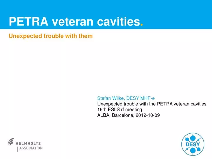 petra veteran cavities