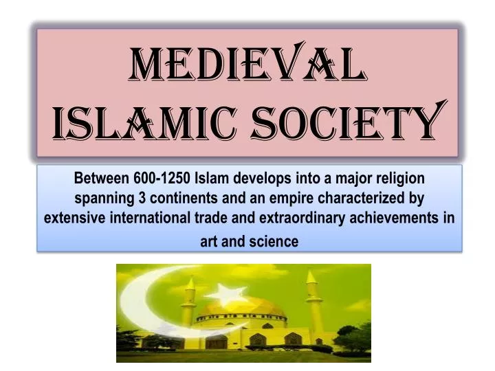 medieval islamic society