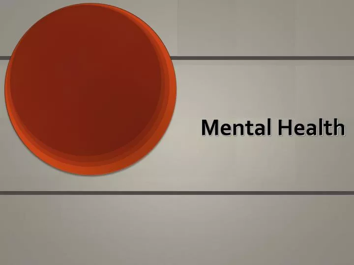 mental health