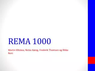 rema 1000
