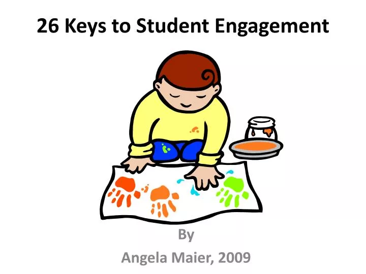 26 keys to student engagement