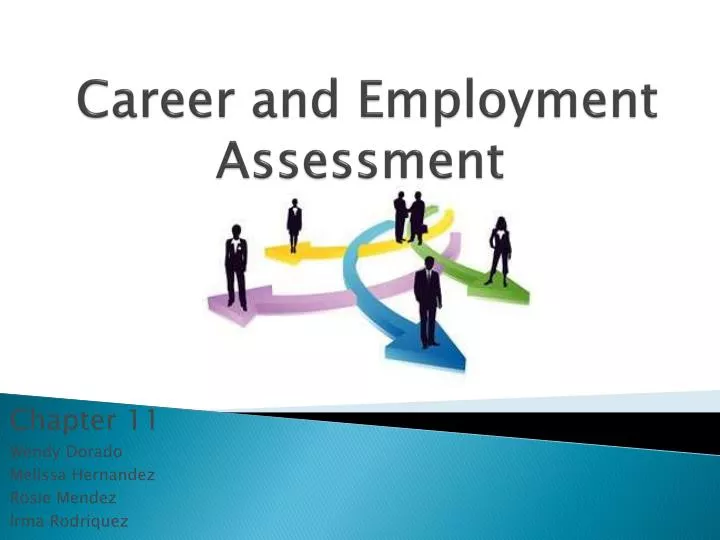 career and employment assessment