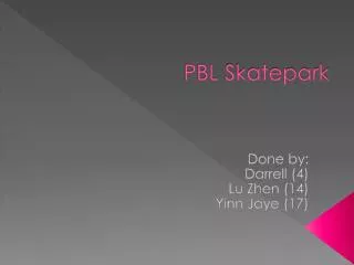 PBL Skatepark