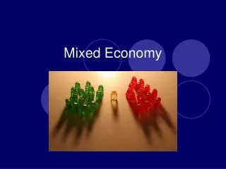 Mixed Economy