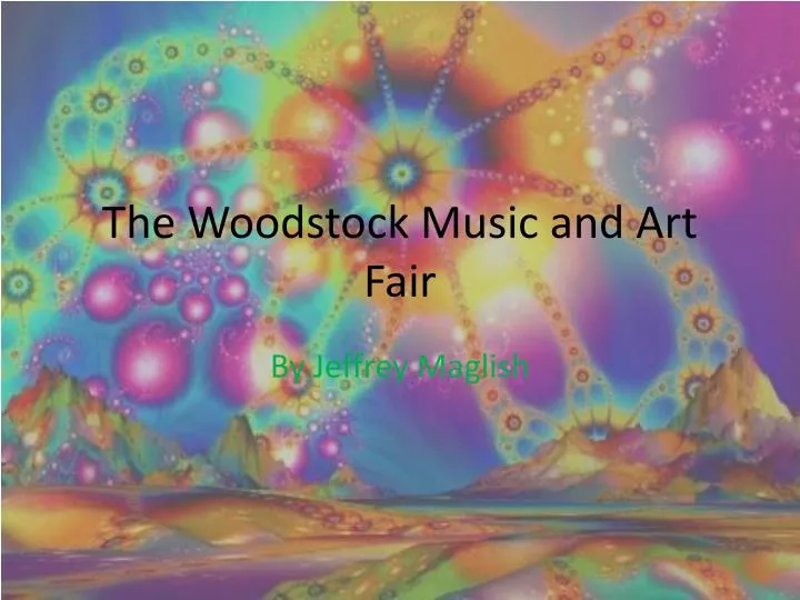 the woodstock music and art fair